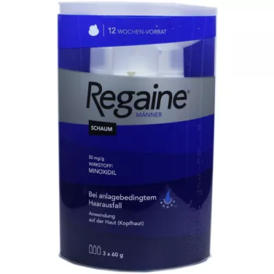 REGAINE Pánská pěna 50 mg/g, 3x60 ml