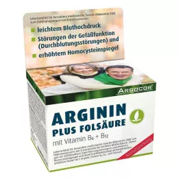 ARGININ PLUS Kyselina listová v kapslích, 120 ks