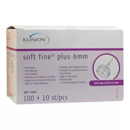 KLINION Jehly Soft fine plus 0,25x6 mm 31 G, 110 ks