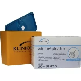 KLINION Jehly Soft fine plus 0,25x8 mm 31 G, 110 ks