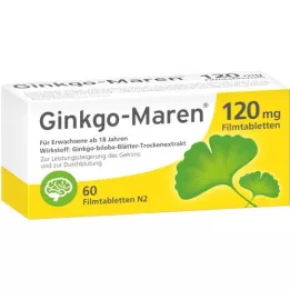 GINKGO-MAREN 120 mg potahované tablety, 60 ks