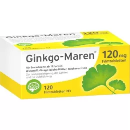 GINKGO-MAREN 120 mg potahované tablety, 120 kusů