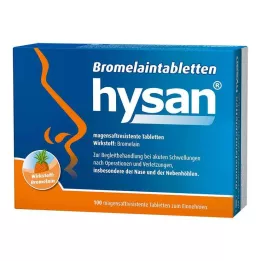 BROMELAIN TABLETTEN hysan enterální potahované tablety, 100 ks