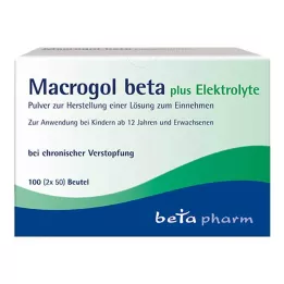Makrogol beta plus elektrolytový prášek, 100 kusů