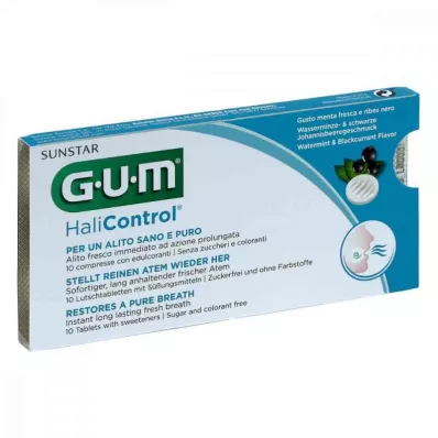 GUM Pastilky HaliControl, 10 ks