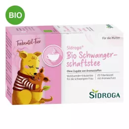 SIDROGA Filtrační sáček na organický těhotenský čaj, 20X1,5 g