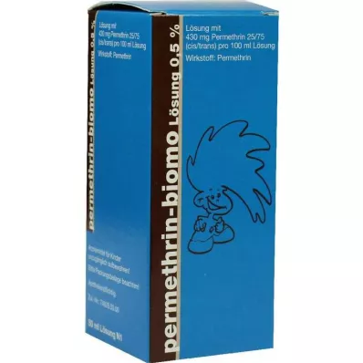 Permethrin biomo roztok 0,5%, 50 ml