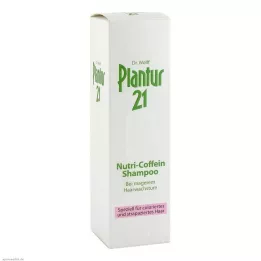PLANTUR 21 Nutri Kofeinový šampon, 250 ml