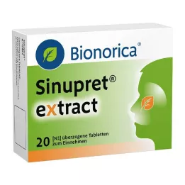 SINUPRET extrahované potahované tablety, 20 ks