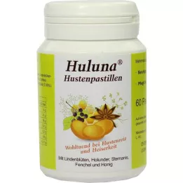 HULUNA Pastilky proti kašli, 60 ks