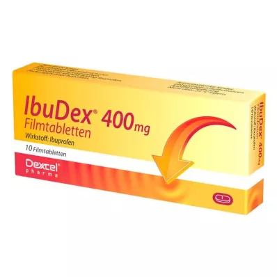 IBUDEX 400 mg potahované tablety, 10 ks