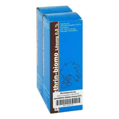 Permethrin biomo roztok 0,5%, 200 ml