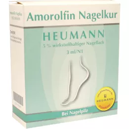 AMOROLFIN Nehtová kúra Heumann 5% lak na nehty, 3 ml
