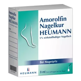 AMOROLFIN Nehtová kúra Heumann 5% lak na nehty, 3 ml