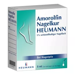 AMOROLFIN Nehtová kúra Heumann 5% lak na nehty, 5 ml