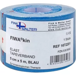 TAPE elastická šňůra 5 cmx5 m modrá, 1 ks