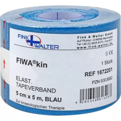 TAPE elastická šňůra 5 cmx5 m modrá, 1 ks