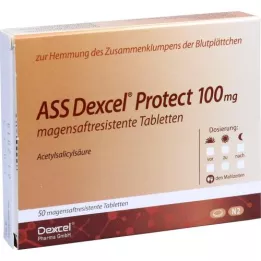 ASS Dexcel Protect 100 mg entericky potahované tablety, 50 ks