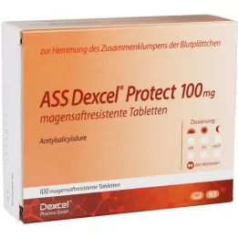 ASS Dexcel Protect 100 mg entericky potahované tablety, 100 ks