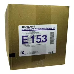 ELEKTROLYT Inf.-Lsg. 153 PE-Láhev, 10X1000 ml