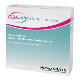 OCUSALIN 5% UD Oční kapky, 20x0,5 ml