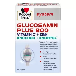 DOPPELHERZ Glukosamin Plus 800 systémových kapslí, 60 ks
