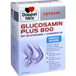 DOPPELHERZ Glukosamin Plus 800 systémových kapslí, 120 kapslí
