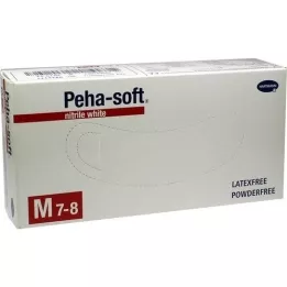 PEHA-SOFT nitril bílý Unt.Hands.nesterilní pf M, 100 ks