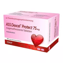 ASS Dexcel Protect 75 mg entericky potahované tablety, 100 ks