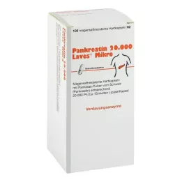 Pancreatin 20000 Laves mikro gastrorezistentní kapsle, 100 ks