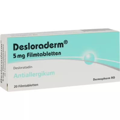 DESLORADERM 5 mg potahované tablety, 20 ks