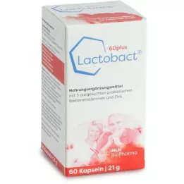 LACTOBACT 60plus enterické potahované tobolky, 60 ks