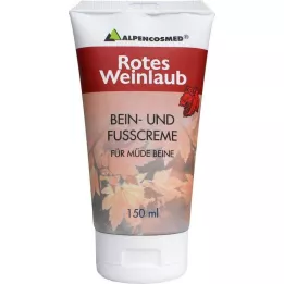 ALPENCOSMED Krém na nohy a chodidla z listů červené vinné révy, 150 ml