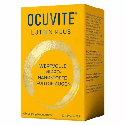 Kapsle Ocuvite Lutein Plus, 60 ks