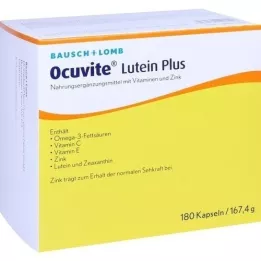 OCUVITE Lutein Plus kapsle, 180 kapslí