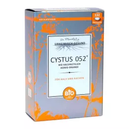 CYSTUS 052 Bio pastilky do krku Medový pomeranč, 132 ks