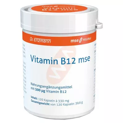 VITAMIN B12 MSE kapsle, 120 ks