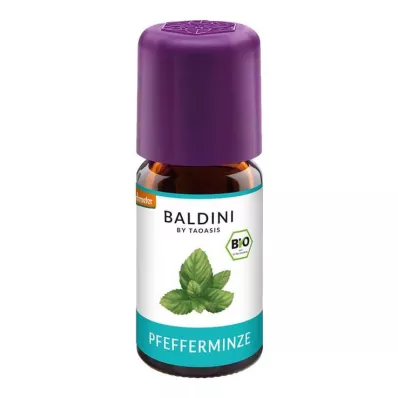 Baldini bio aroma máta peprná Demeter, 5 ml