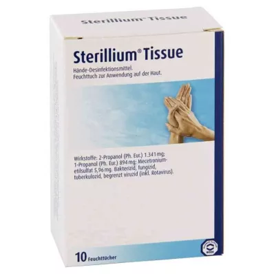 Sterillium tkáň (10 kusů)
