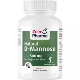 NATURAL D-Mannose 500 mg kapsle, 60 kapslí