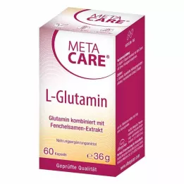 META-CARE L-Glutamin kapsle, 60 kapslí