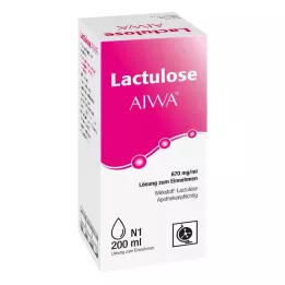 Laktulóza AIWA 670 mg/ml perorální roztok, 200 ml