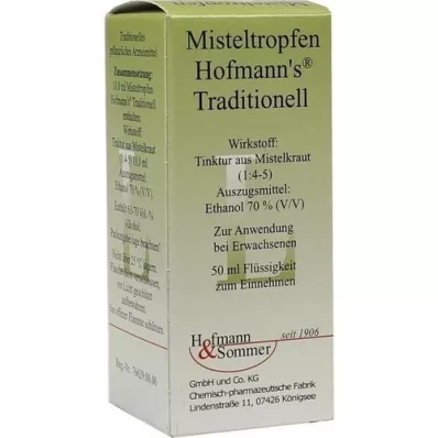 MISTEL-TROPFEN Hofmannův tradiční, 50 ml