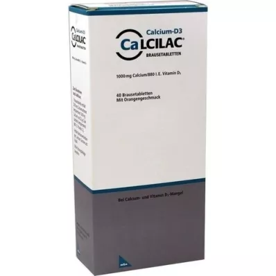 CALCILAC Šumivé tablety, 40 ks