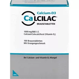 Calcilac 1000 mg/880 mezinárodních jednotek (100 kusů)