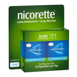 NICORETTE freshmint 2 mg pastilky lisované, 80 ks