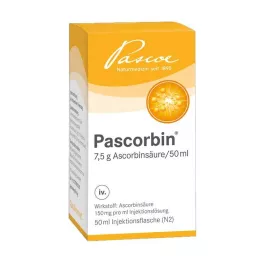 PASCORBIN Injekční roztok Injekční láhev, 20X50 ml