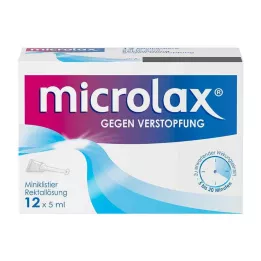 MICROLAX Klystýr s rektálním roztokem, 12X5 ml