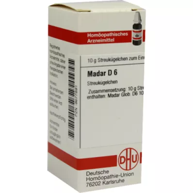 MADAR D 6 globulí, 10 g