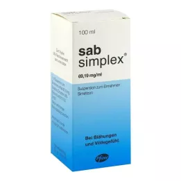 SAB simplex perorální suspenze 100 ml, 100 ml